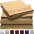 1500 thread count egyptian cotton brushed microfiber bed bedding sheets set